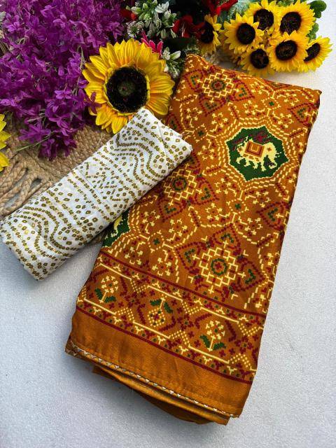 Tulsi pashmina silk Indian saree wholesalers in Mumbai